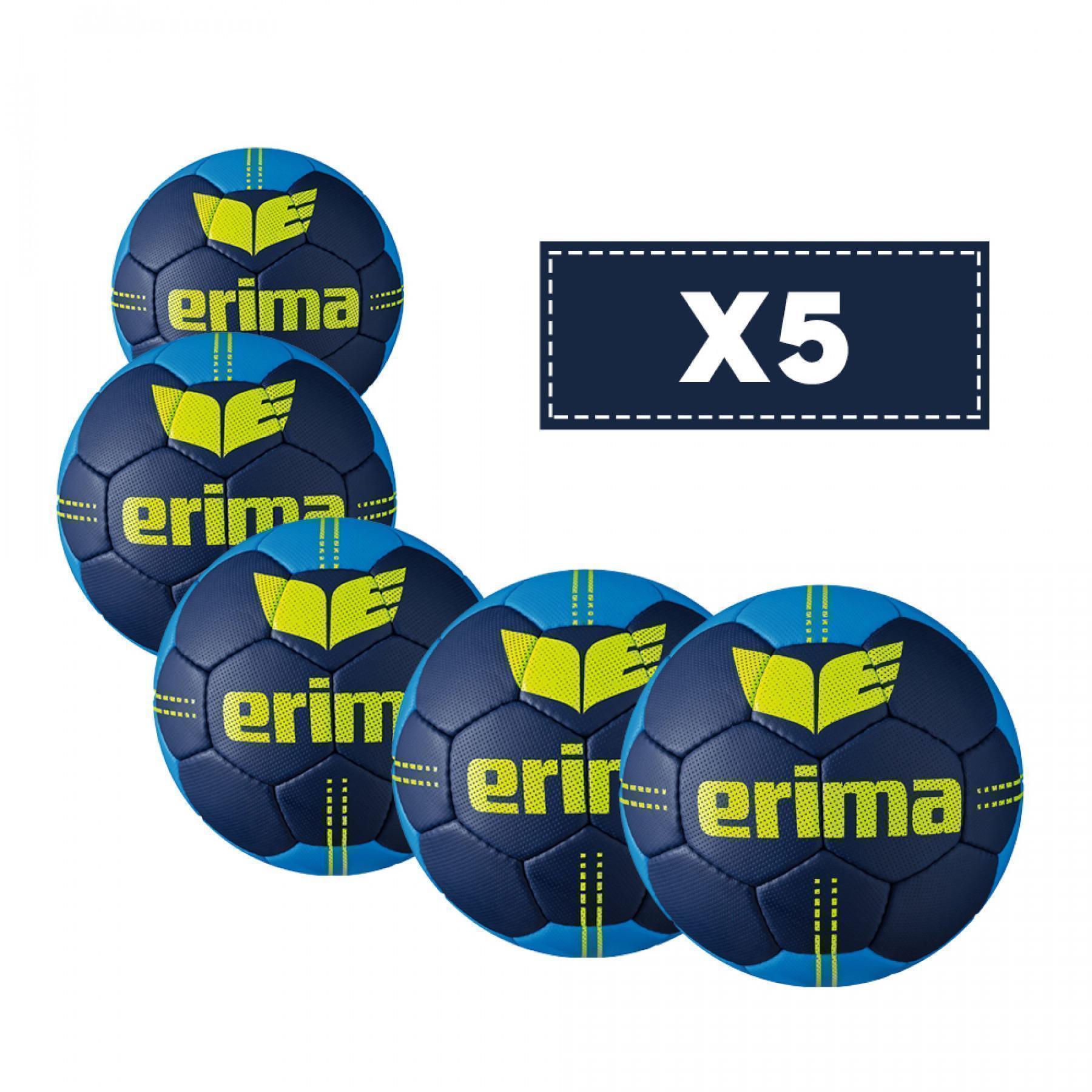 Set of 5 balloons Erima Pure Grip 2.5